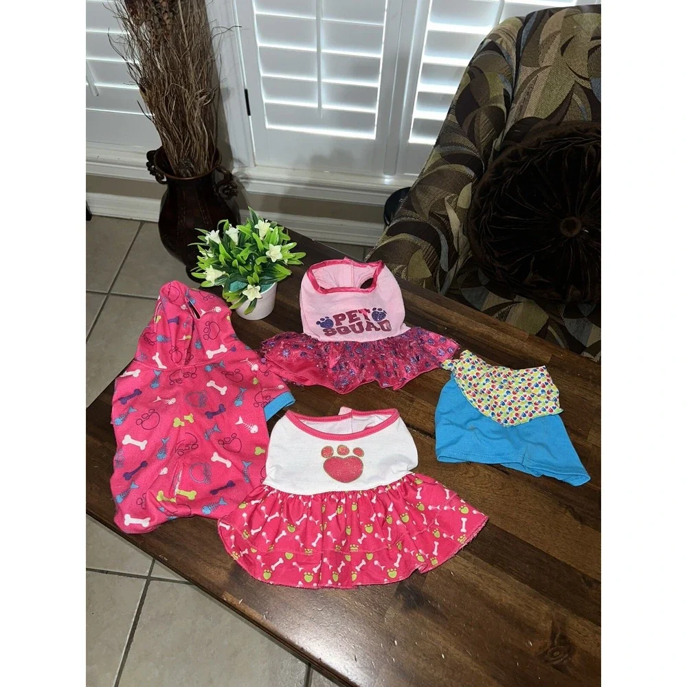 Build a Bear dress Clothing lot Pets Colorful Stuffed animal Plush